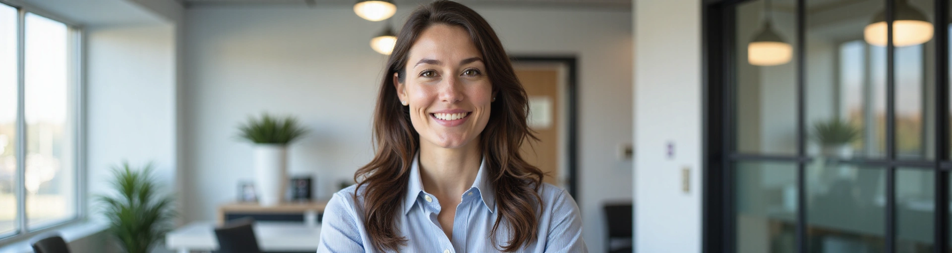 Professional portrait of a nutritionist smiling confidently