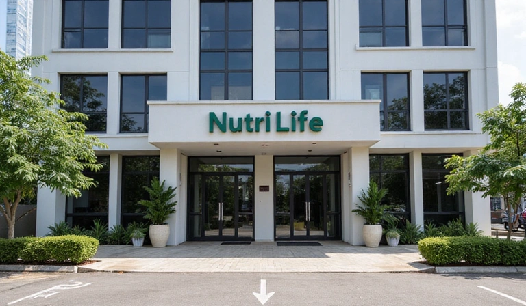 Exterior view of NutriLife Indonesia office building