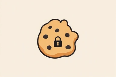Illustration of a first-party cookie represented by a single entity icon